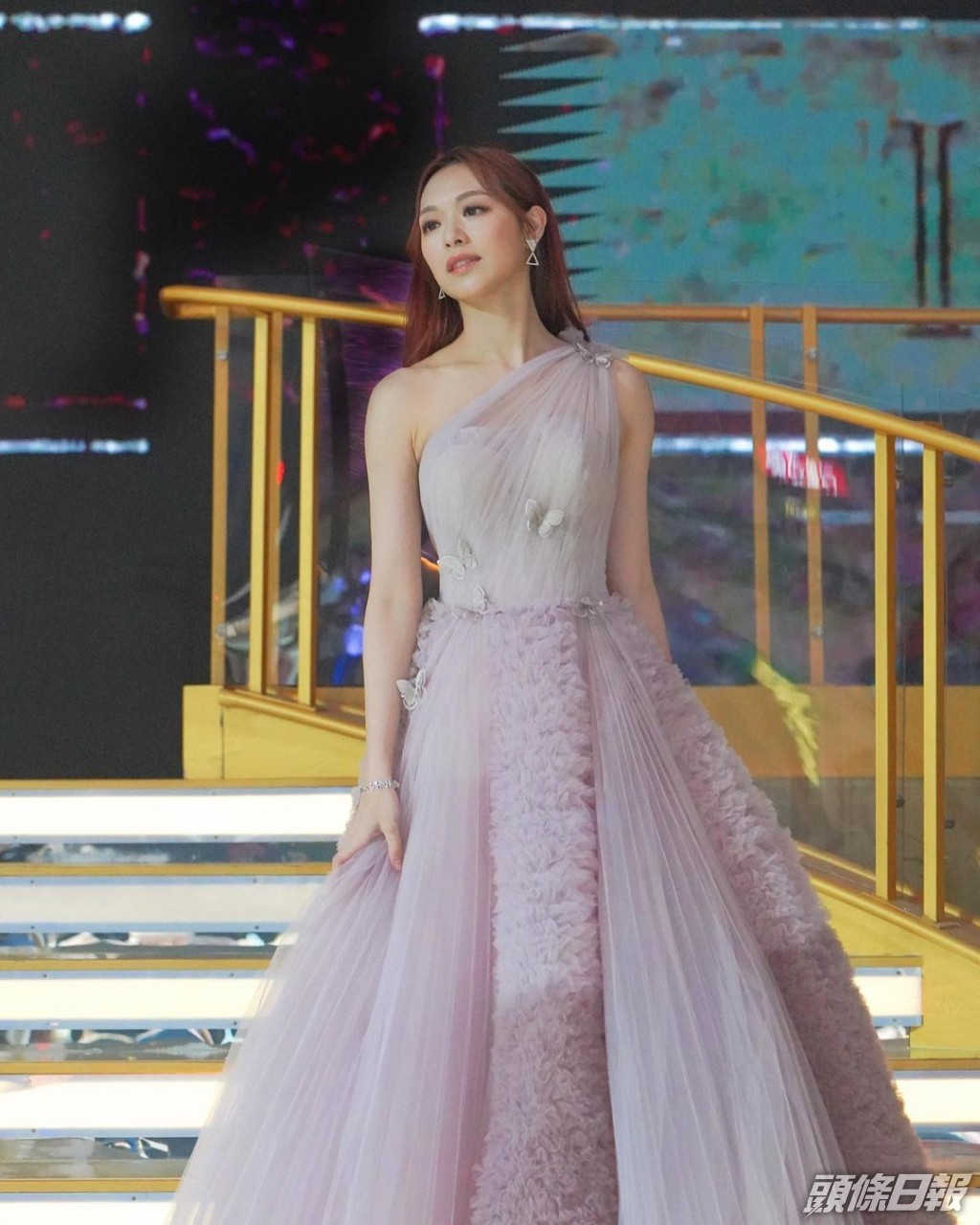 馮盈盈向來打扮仙氣。​